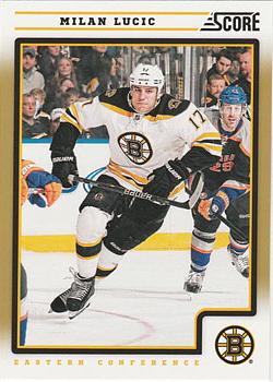 2012-13 Score - Gold Rush #61 Milan Lucic Front