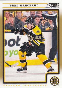 2012-13 Score - Gold Rush #62 Brad Marchand Front