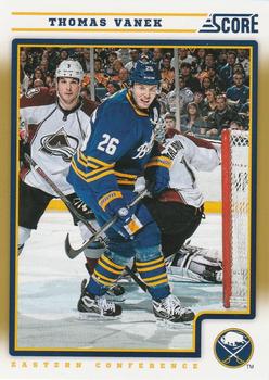 2012-13 Score - Gold Rush #74 Thomas Vanek Front