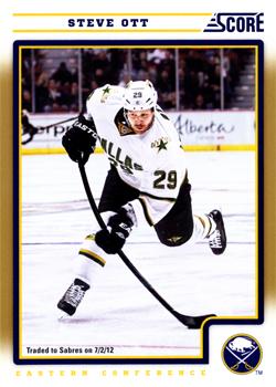 2012-13 Score - Gold Rush #75 Steve Ott Front