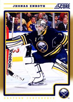 2012-13 Score - Gold Rush #79 Jhonas Enroth Front