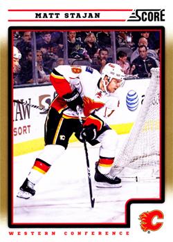 2012-13 Score - Gold Rush #94 Matt Stajan Front