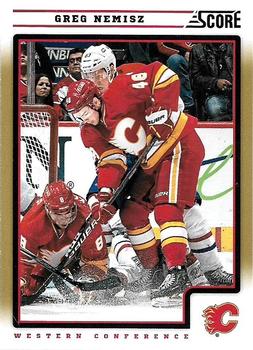 2012-13 Score - Gold Rush #99 Greg Nemisz Front