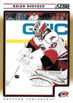 2012-13 Score - Gold Rush #115 Brian Boucher Front