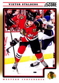 2012-13 Score - Gold Rush #122 Viktor Stalberg Front