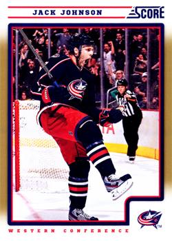 2012-13 Score - Gold Rush #153 Jack Johnson Front