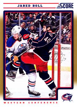 2012-13 Score - Gold Rush #159 Jared Boll Front