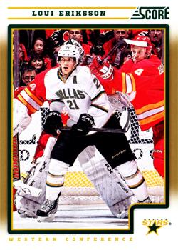 2012-13 Score - Gold Rush #161 Loui Eriksson Front