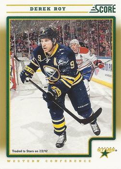 2012-13 Score - Gold Rush #163 Derek Roy Front