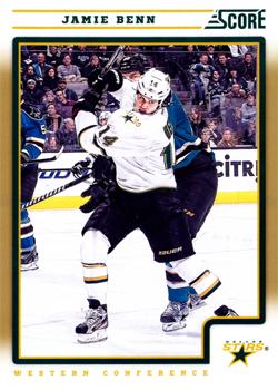 2012-13 Score - Gold Rush #166 Jamie Benn Front