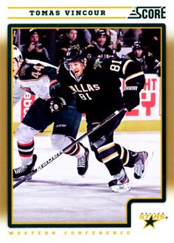 2012-13 Score - Gold Rush #173 Tomas Vincour Front