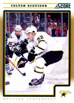2012-13 Score - Gold Rush #175 Colton Sceviour Front