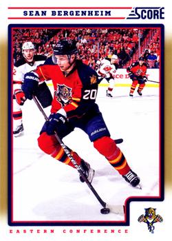 2012-13 Score - Gold Rush #214 Sean Bergenheim Front