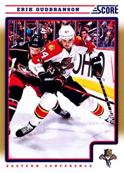 2012-13 Score - Gold Rush #215 Erik Gudbranson Front