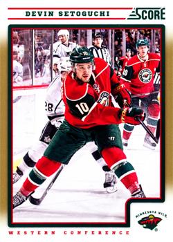 2012-13 Score - Gold Rush #241 Devin Setoguchi Front