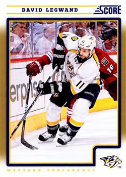 2012-13 Score - Gold Rush #270 David Legwand Front