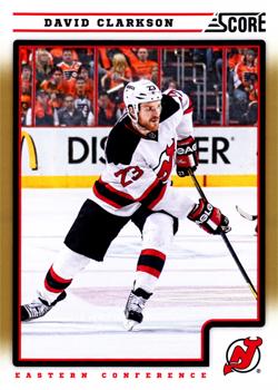 2012-13 Score - Gold Rush #286 David Clarkson Front