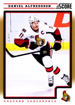 2012-13 Score - Gold Rush #326 Daniel Alfredsson Front