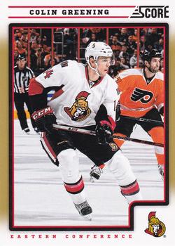 2012-13 Score - Gold Rush #334 Colin Greening Front