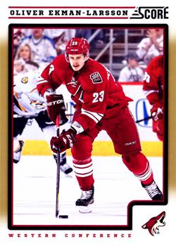 2012-13 Score - Gold Rush #364 Oliver Ekman-Larsson Front