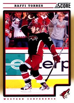2012-13 Score - Gold Rush #366 Raffi Torres Front