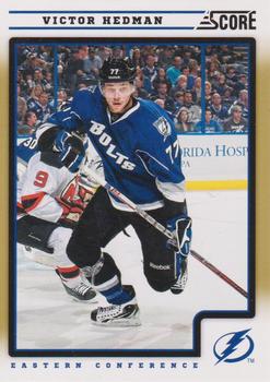 2012-13 Score - Gold Rush #424 Victor Hedman Front