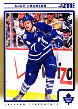 2012-13 Score - Gold Rush #440 Cody Franson Front