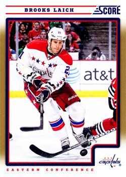 2012-13 Score - Gold Rush #463 Brooks Laich Front
