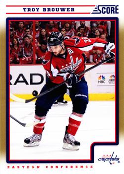2012-13 Score - Gold Rush #464 Troy Brouwer Front