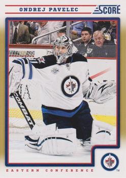 2012-13 Score - Gold Rush #488 Ondrej Pavelec Front