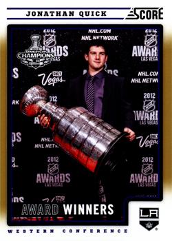 2012-13 Score - Gold Rush #499 Jonathan Quick Front
