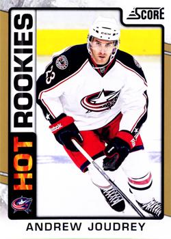 2012-13 Score - Gold Rush #502 Andrew Joudrey Front