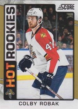 2012-13 Score - Gold Rush #509 Colby Robak Front