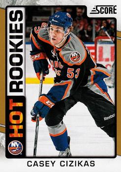 2012-13 Score - Gold Rush #514 Casey Cizikas Front