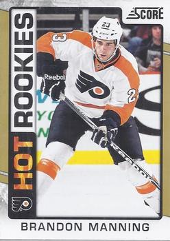 2012-13 Score - Gold Rush #519 Brandon Manning Front