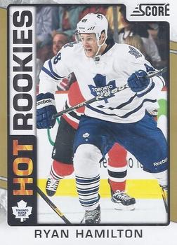 2012-13 Score - Gold Rush #523 Ryan Hamilton Front