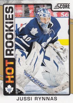 2012-13 Score - Gold Rush #524 Jussi Rynnas Front