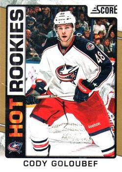 2012-13 Score - Gold Rush #527 Cody Goloubef Front