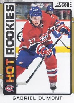 2012-13 Score - Gold Rush #534 Gabriel Dumont Front