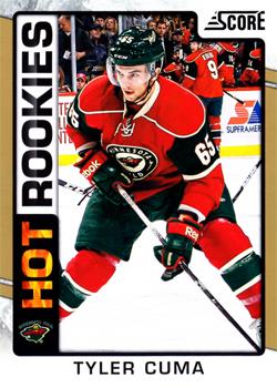 2012-13 Score - Gold Rush #536 Tyler Cuma Front