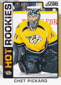 2012-13 Score - Gold Rush #537 Chet Pickard Front