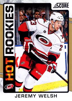 2012-13 Score - Gold Rush #539 Jeremy Welsh Front