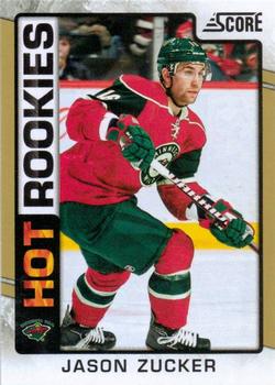 2012-13 Score - Gold Rush #545 Jason Zucker Front