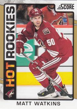 2012-13 Score - Gold Rush #546 Matt Watkins Front