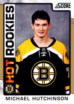 2012-13 Score - Gold Rush #547 Michael Hutchinson Front