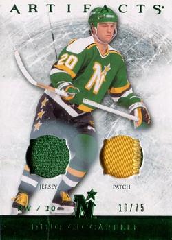 2012-13 Upper Deck Artifacts - Jersey/Patch Emerald #20 Dino Ciccarelli Front