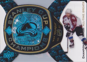2012-13 Upper Deck Black Diamond - Championship Rings (All-Time Greats) #ATG-15 Ray Bourque Front