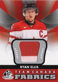 2012-13 SP Game Used - Team Canada Fabrics #TC-13 Ryan Ellis Front