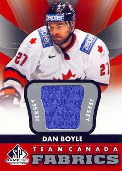 2012-13 SP Game Used - Team Canada Fabrics #TC-3 Dan Boyle Front
