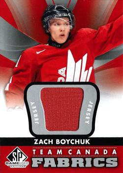 2012-13 SP Game Used - Team Canada Fabrics #TC-25 Zach Boychuk Front